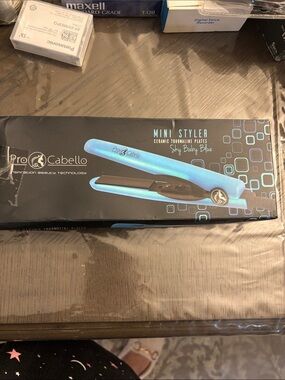 Mini Styler Hair Straightener - Sky Baby Blue New